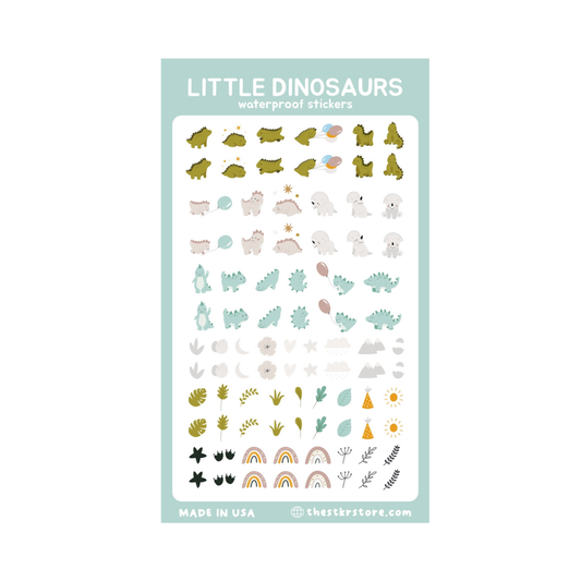 Little Dinosaur Sticker Sheet