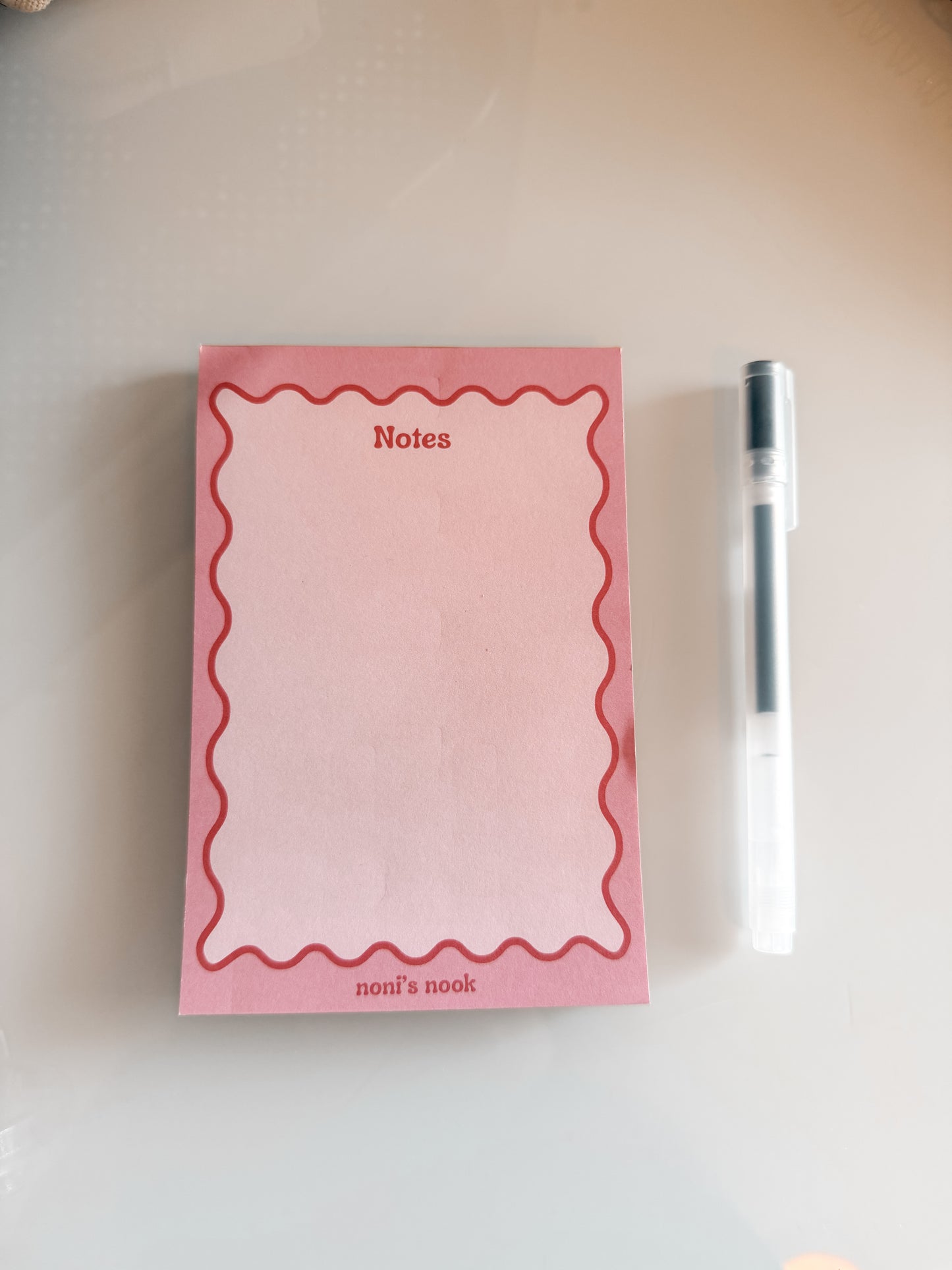 Fun Pink Notepad